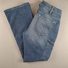 ARIAT Rebar Women's Mid-Rise Boot Cut Blue Denim Jeans Size 30S