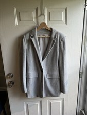 Women s Loft Grey Blazer Size 12