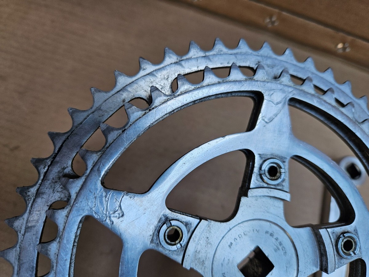 Plateau Stronglight 52 Dents Alliage - Vintage Vélo Course Français - 52t Années 70/80