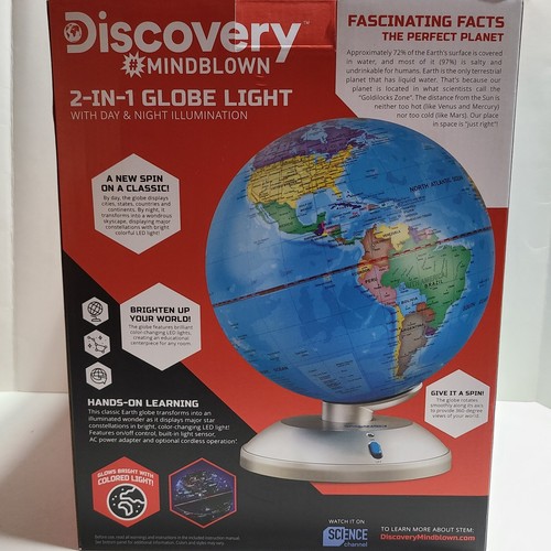 Discovery Mindblown • 2-In-1 Globe Light with Day and Night Illumination. - Picture 16 of 24