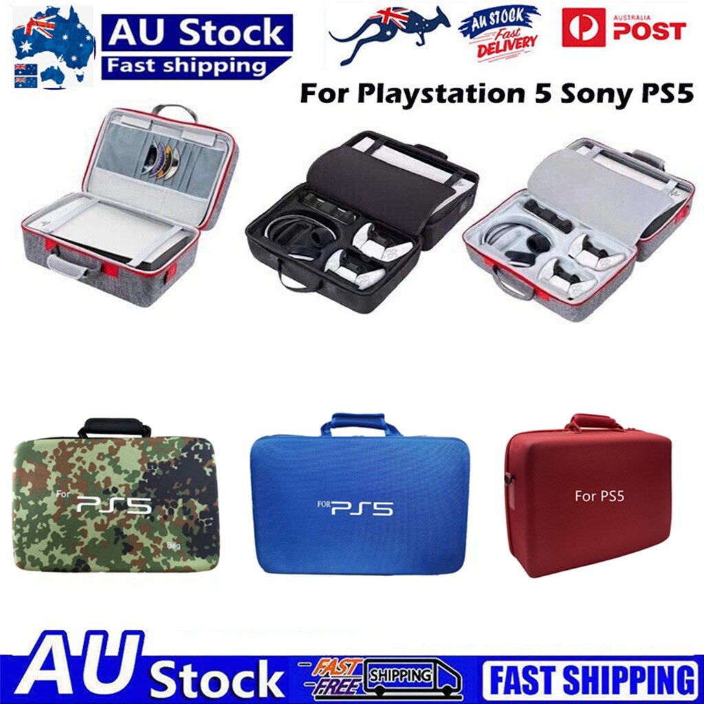Travel Bag Carrying Case Heavy Duty Large Storage For PlayStation