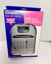 NIB/NOS Vintage Casio HR-150LAGY 10-Digit Des...