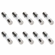 10 Pcs F5AL Fast-Blow Fuse 5A 250V Glass Fuses 5 x 20 mm (5amp) (F5A)