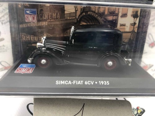 Die Cast " Simca Fiat 6CV 1935 " Scale 1/43 Simca Collection - Imagen 2 de 2