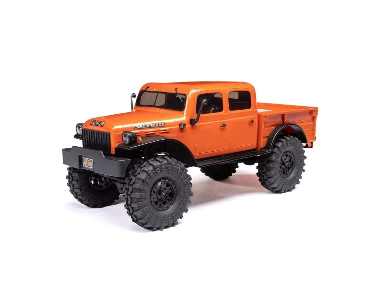Axial AXI00007T1 SCX24 RTR 1940s Dodge Power Wagon Body Orange | eBay