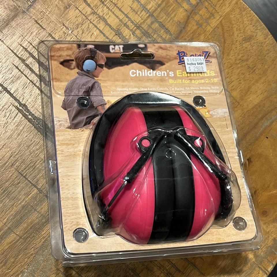 Orejeras Banz Kidz 3 años + rosa pétalo Foto 2 de 3