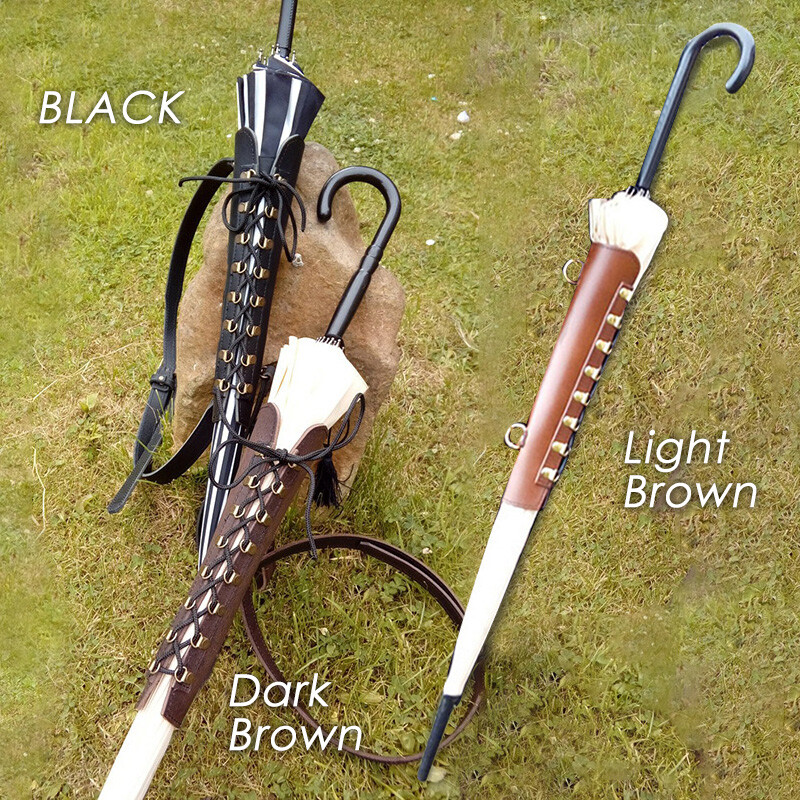 Medieval Accessories Umbrella Sheath cover Strap Holster Lolita Cosplay