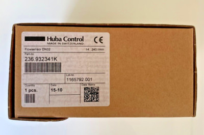 Huba Durchflusssensor 236.932341K Huba Control Vortex Flow Sensor Typ 236
