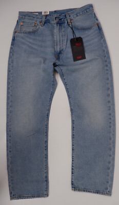 Levis 551z Straight Jambe Droite Ample Jeans, W28  L32  Stonewash Blue