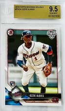 2018 Topps Bowman Holiday Ozzie Albies Rookie Card RC BGS 9.5 💎 Beauty!