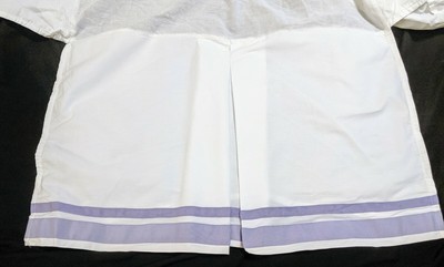 lavender crib skirt