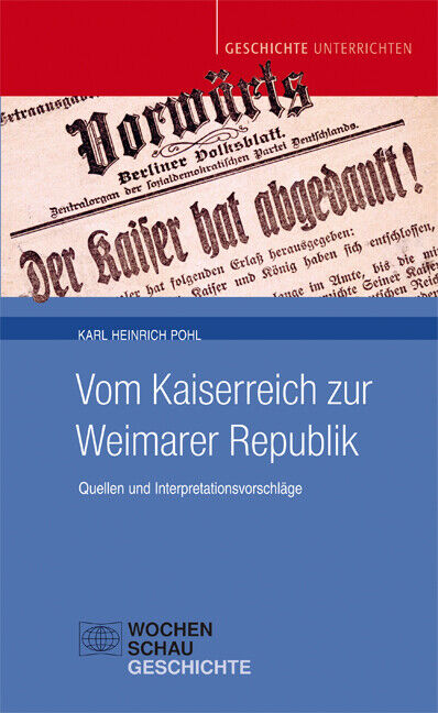 Thumbnail - Karl Heinrich Pohl / Vom Kaiserreich Zur Weimarer Republik