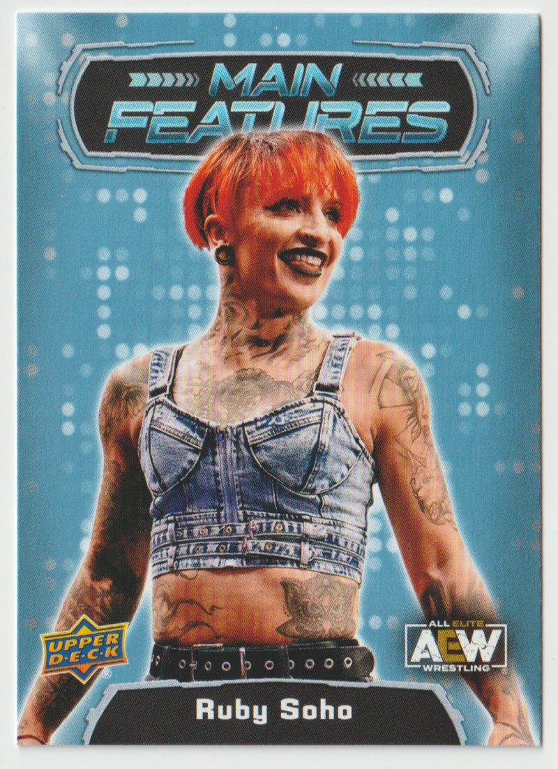 2022 Upper Deck AEW Main Features #MF15 Ruby Soho