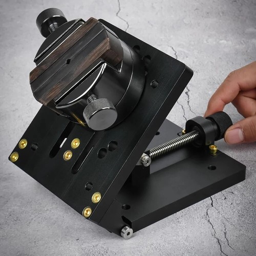 Adjustable Angle Engraving Vise & Base Set - Carving Tool with Tiltable Platform - Picture 3 of 6
