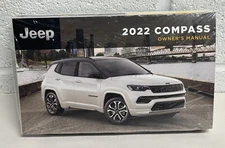 2022 Jeep Compass Owners Manual Set OEM with Case