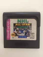 TESTED - NHL All-Star Hockey - Game Gear game cartridge