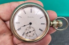 Antique Elgin Mens Pocket Watch c1902 16S Model 6 NEEDS REPAIR