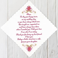 Mother of the Bride Handkerchief