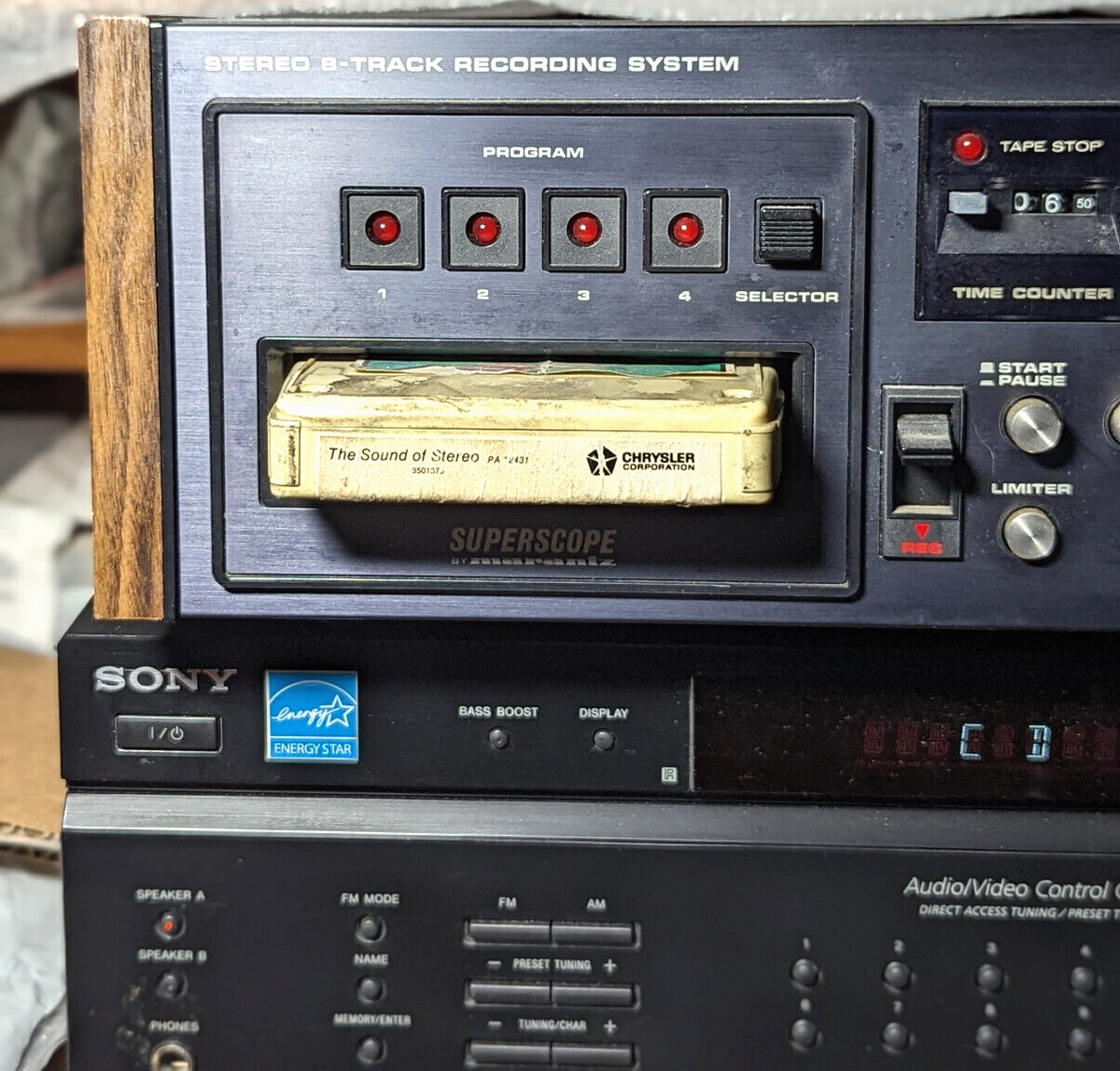 NOS CASSETTE AUDIO stéréo 8 pistes Justments Bill Withers Tracks