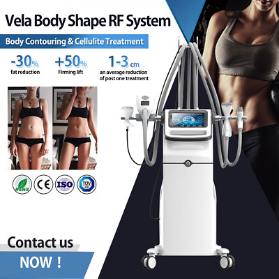 Vela Body Shape Machine Vacuum Roller RF Face Lift Body Slimming Massage Machine