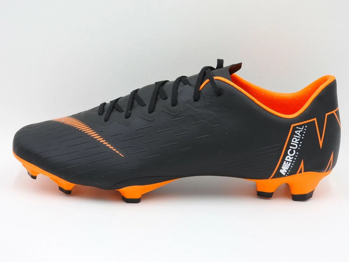 Botines de fútbol Nike Mercurial Vapor XII Pro FG ACC negros naranjas 13