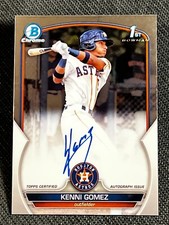 2023 Bowman Chrome 1st PROSPECT ROOKIE AUTO Kenni Gomez, item 1