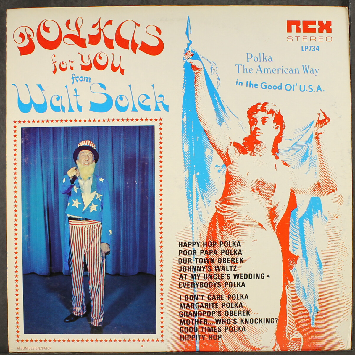 洋楽 SOROKAS   /   same WALT SOLEK: polkas for you REX 12
