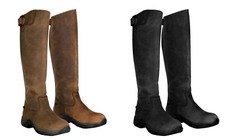 DUBLIN VALLEY TALL BOOTS LONG LEATHER COUNTRY WALKING HORSE RIDING BOOTS