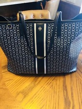 Tory Burch Chain Link Motif Large Tote Bag