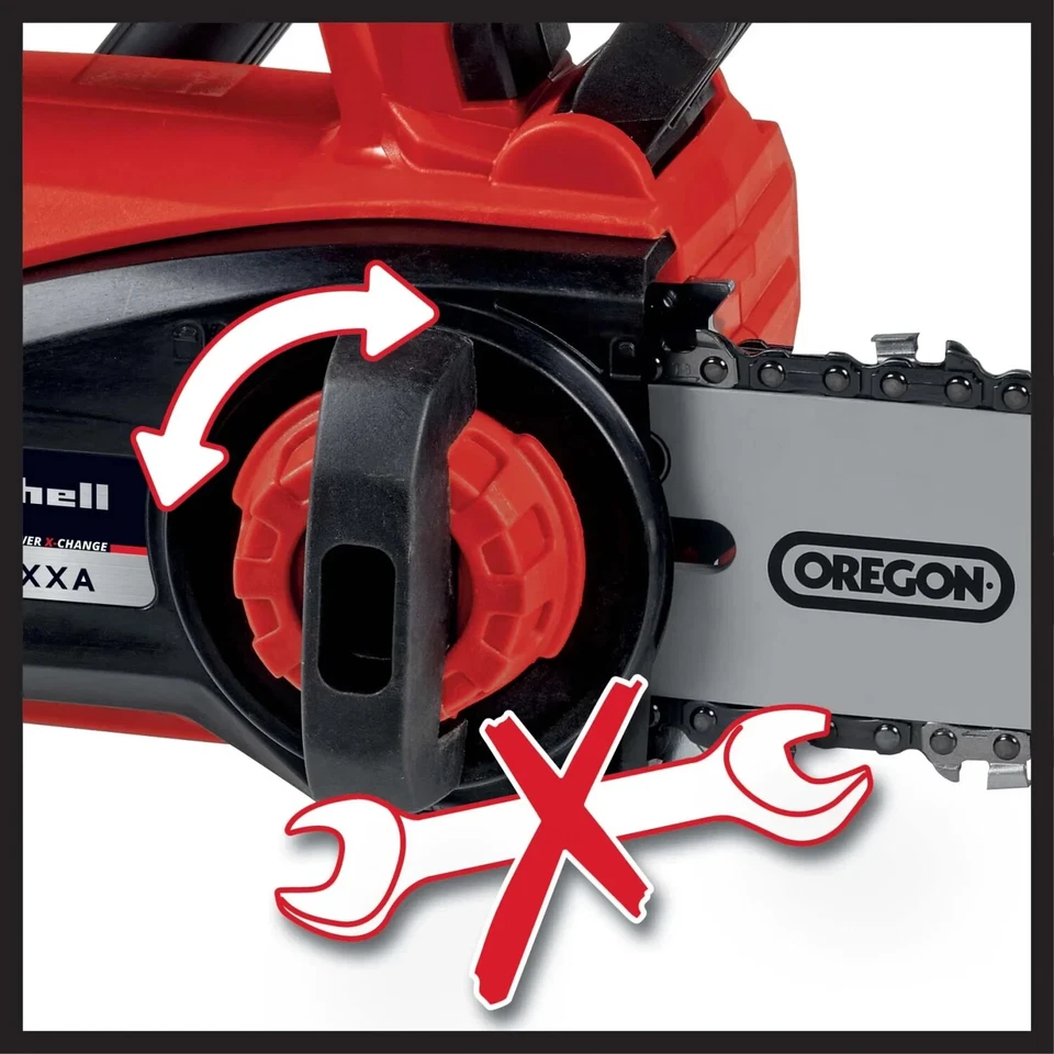 Einhell FORTEXXA 18/20TH 18V Tronçonneuse À Batterie (Machine Seule) - Photo 3/4