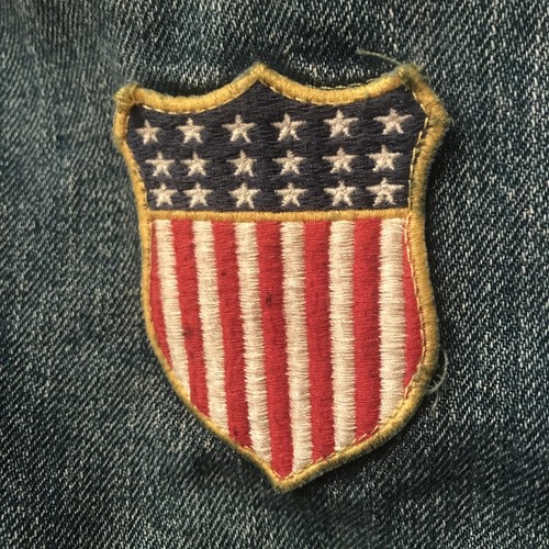 Limited- Ralph Lauren Polo Varsity Patch Tiger Letterman Denim Jacket Boys Sz 8 - Picture 7 of 9