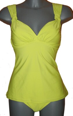 Schicker TANKINI pistazie-grün Gr.38 40 42 44 46 CUP D NEU