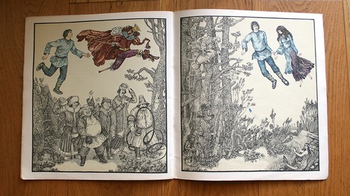 The Widow's Son. Belarusian Folk Tale (Syn Wdowy) POLISH BOOK ill. by V. Slavuk - Picture 9 of 11