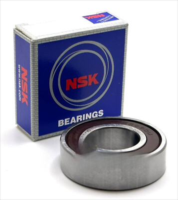 NSK 6003 DDU C3 Deep Groove Ball Bearing - 17x35x10mm, Rubber Sealed, 6003 2RS