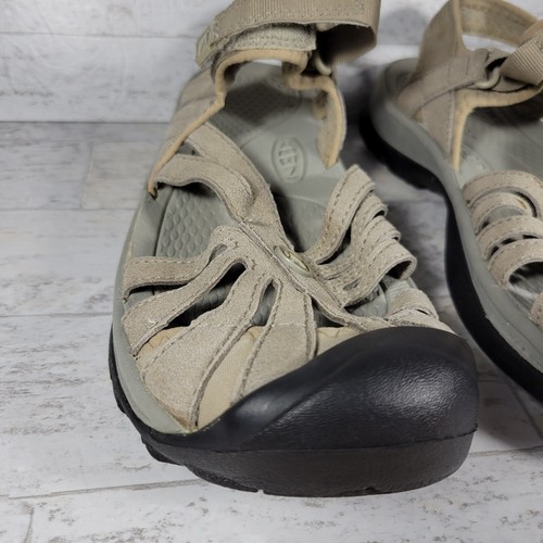 Keen Damen Rose wasserdichte Sandalen Aluminium neutral grau 1010998 Größe 10 - Bild 3 von 12