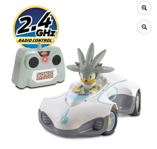 Sonic the Hedgehog Amy & Silver 2.4 GHZ Radio Controlled Car Toys Team Racing - Picture 10 of 12