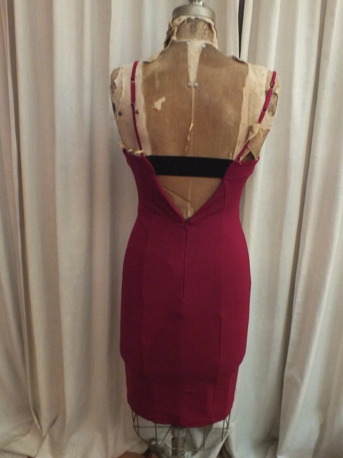 UNDERCOVER Abito Sexy Victoria's Secret Rosso Tg 2