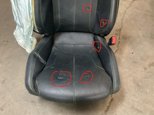 Lamborghini Huracan 2018 Front Right Passenger Seat Cushion Leather 16-19 |#6 - Picture 2 of 12