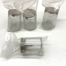 Lot of (4) Thermo Scientific Mass Spectrometer Spec Jars