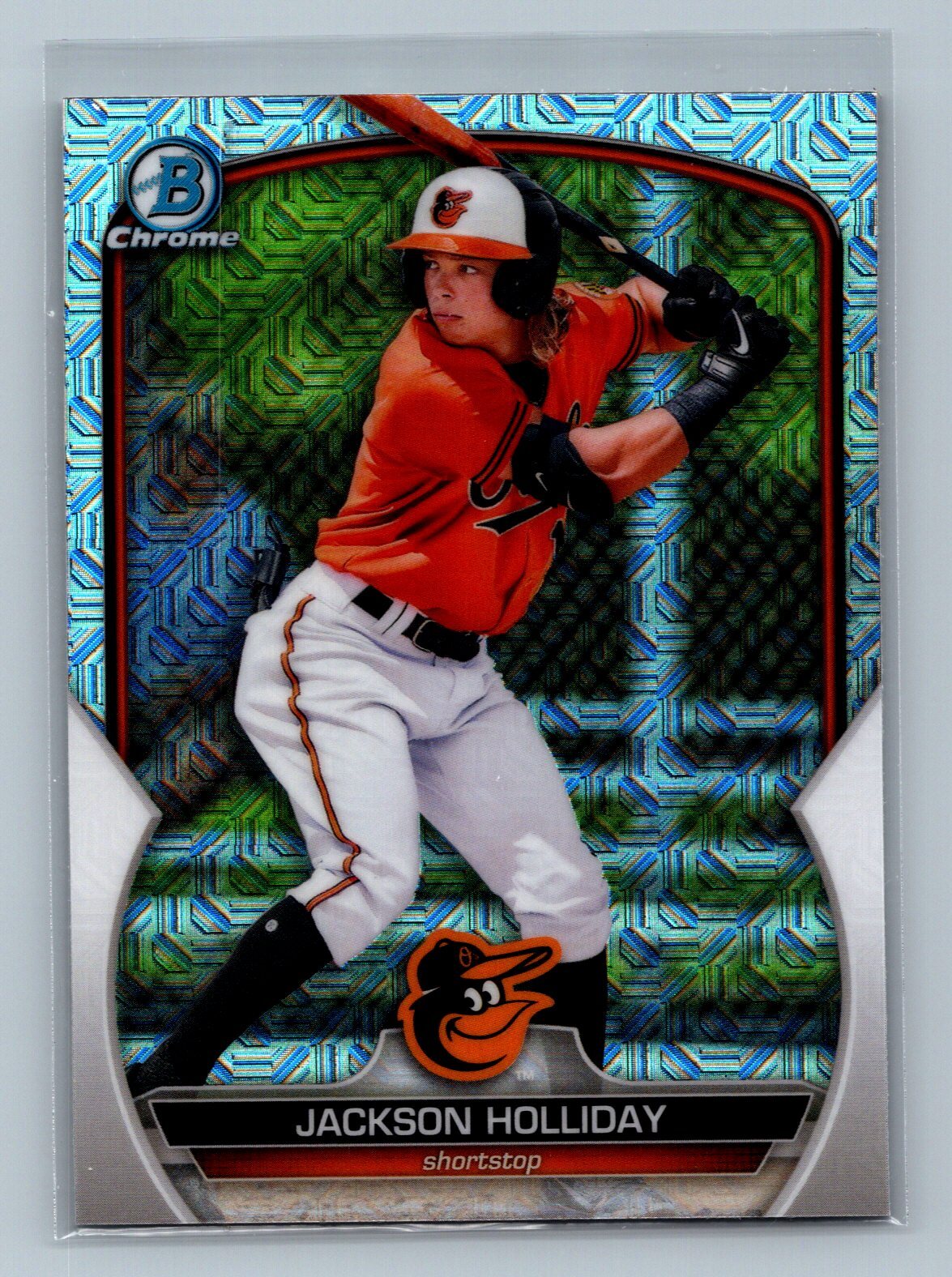 2023 Bowman #BCP-20 Jackson Holliday Chrome Prospects Mojo Refractors Orioles
