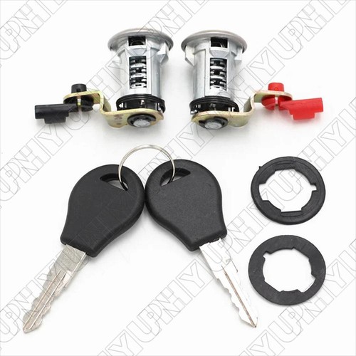 2 x Door Lock Set With Keys 80600-01G25 80601-01G25 For Nissan Pickup 1984-1998 - Picture 4 of 5