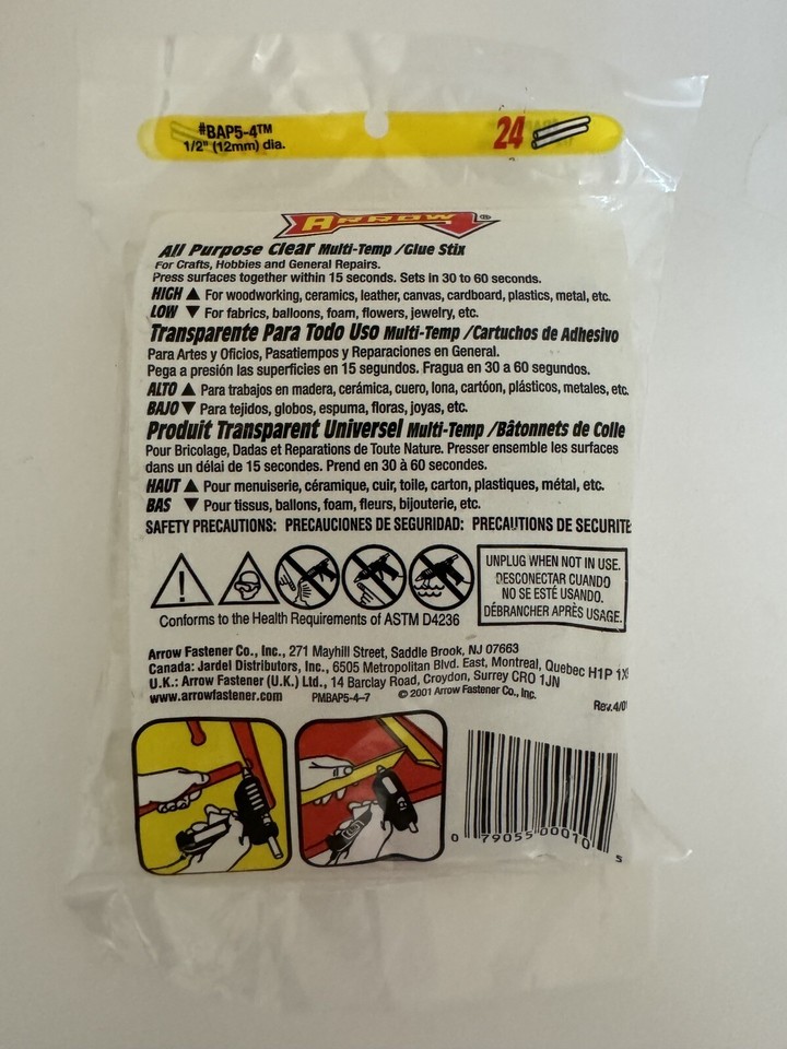 Arrow TR550 Electro Matic GLUE GUN Heavy Duty Professional Hot Melt