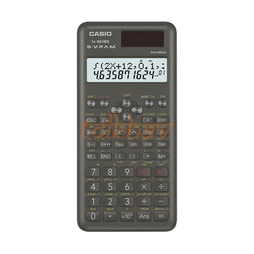 Casio FX-991MS Calcolatrice Scientifica Fx 991 Ms FX991MS Nuovo 2 Linea Display - Afbeelding 1 van 4