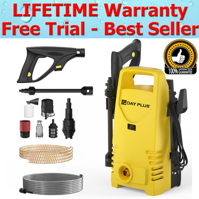 #ad Electric Pressure Washer Foam Cannon 4 Different Pressure Tips Power Washer $61.80
