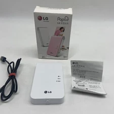LG Portable Mobile Pocket Photo PD241T Printer Bluetooth Wireless Printing