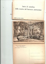 Serie di cartoline della mostra del barocco piemontese del 1937