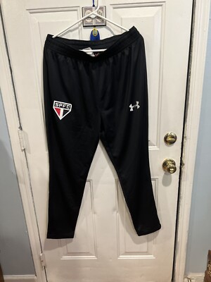 Rare Under Armour São Paulo FC SPFC Training Pant.  1268229-002 Men's Size XL
