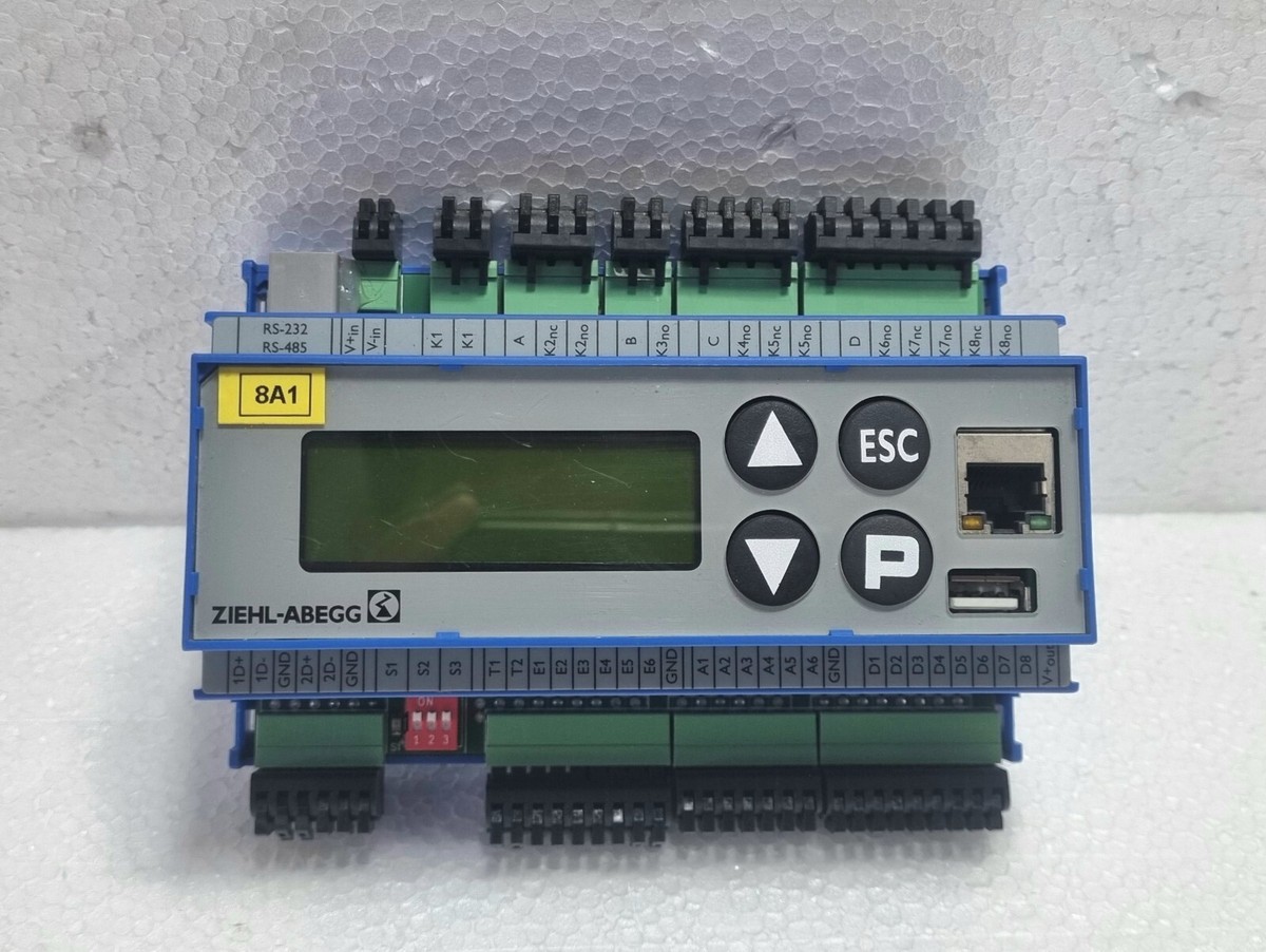 ZIEHL-ABEGG CXG-428ANE Digital Operating And Display Device 320046