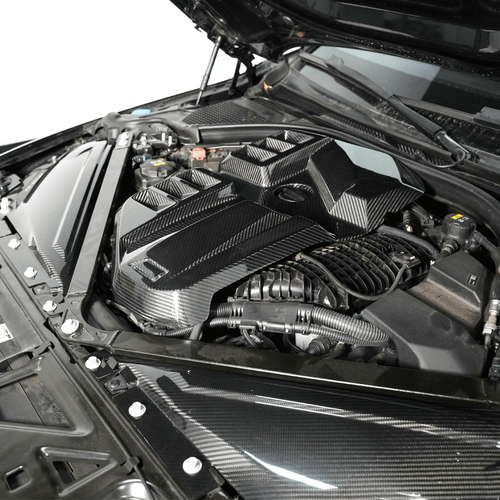 Für BMW G80 M3 G82 G83 M4 2021+ Dry Carbon Motorabdeckung Abdeckung Engine Cover - Bild 3 von 10