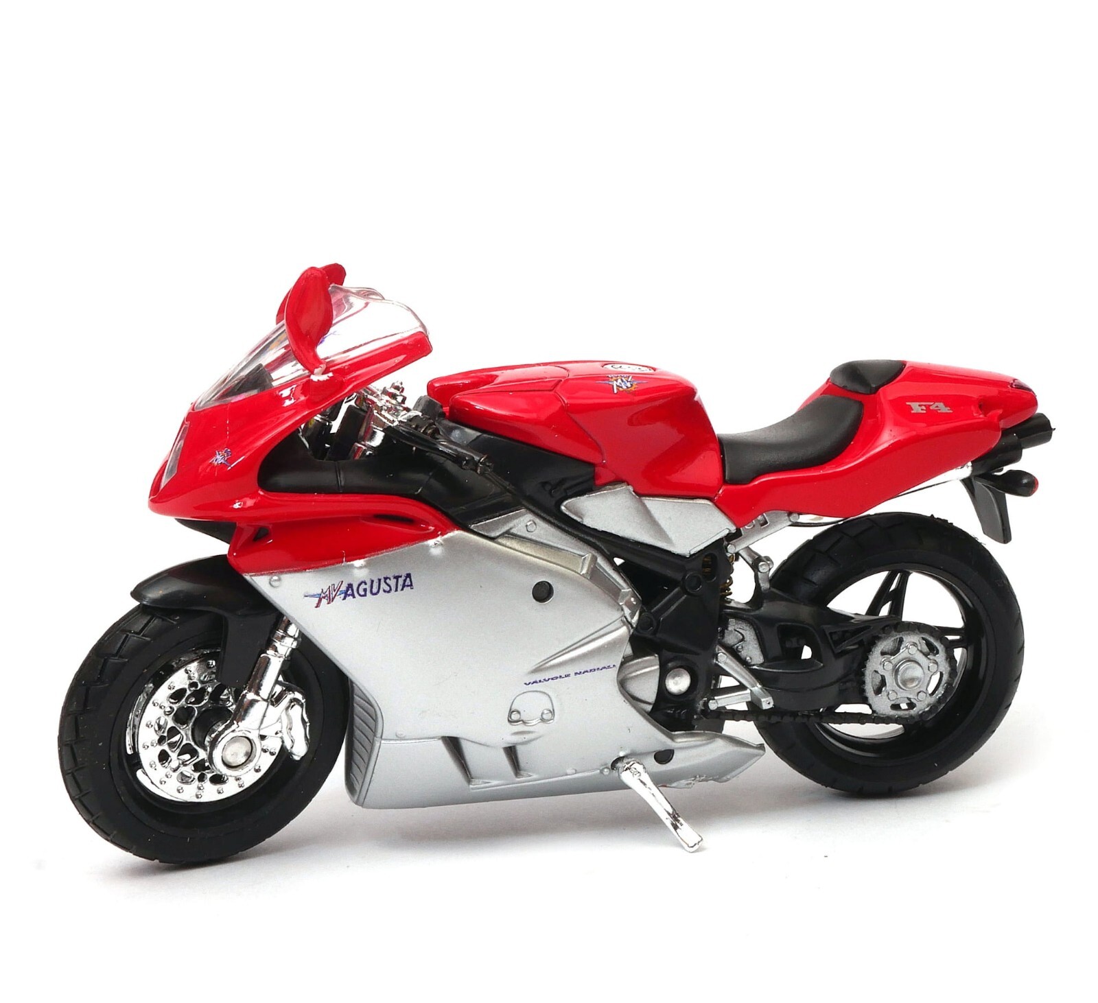MV Agusta F4S Italian Bike Motorcycle Model Toy Red Diecast 1:18 Scale Welly